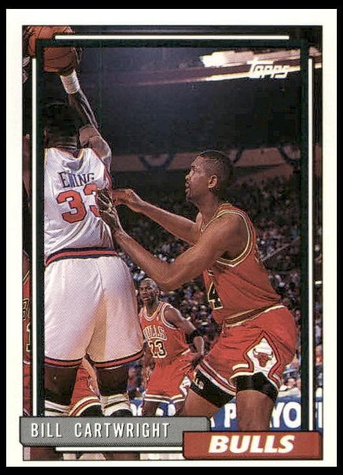 Bill Cartwright 1992 topps