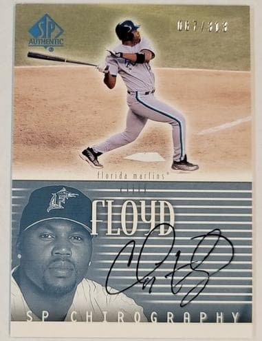 Cliff Floyd trading card