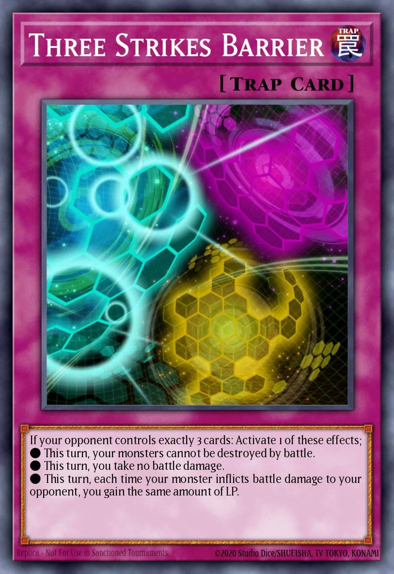 Three Strikes Barrier 2017 Yu-Gi-Oh! Code of the Duelist