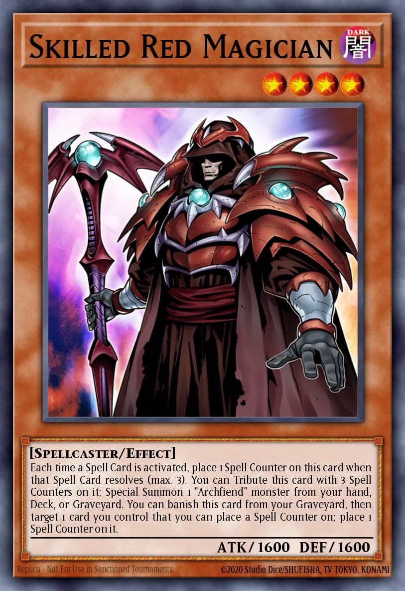 Skilled Red Magician #SBCB-EN009