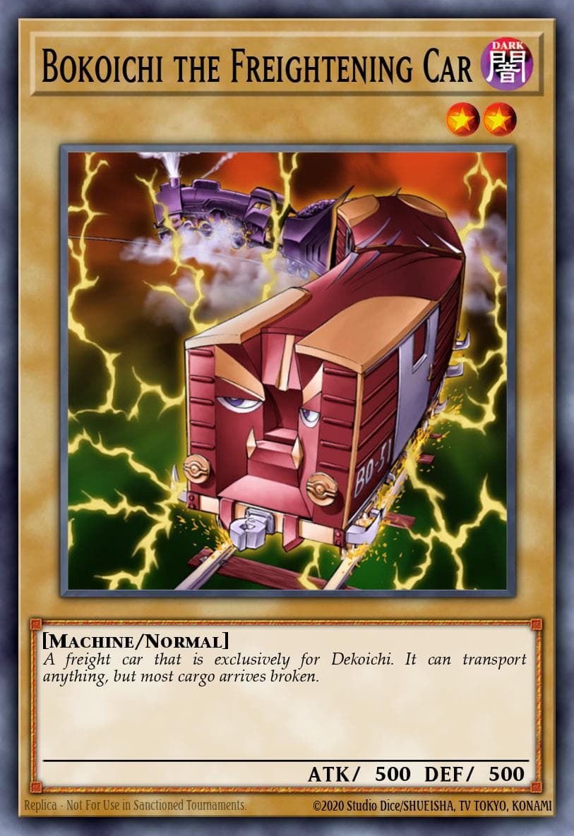 Bokoichi the Freightening Car 2004 Yu-Gi-Oh!