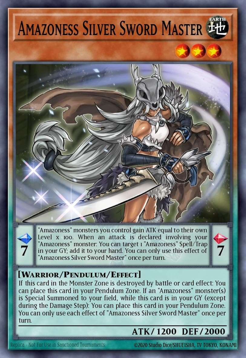 Amazoness Silver Sword Master 2023 Yu-Gi-Oh!