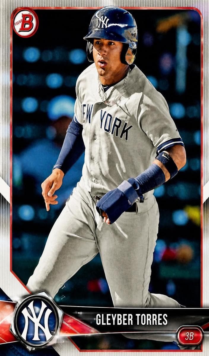 Gleyber Torres 2018 bowman Bowman