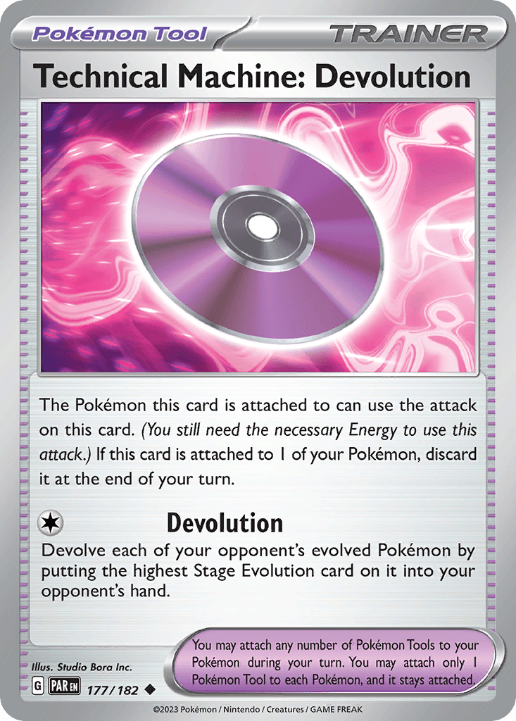 Technical Machine: Devolution 2023 Pokemon Japanese Ancient Roar