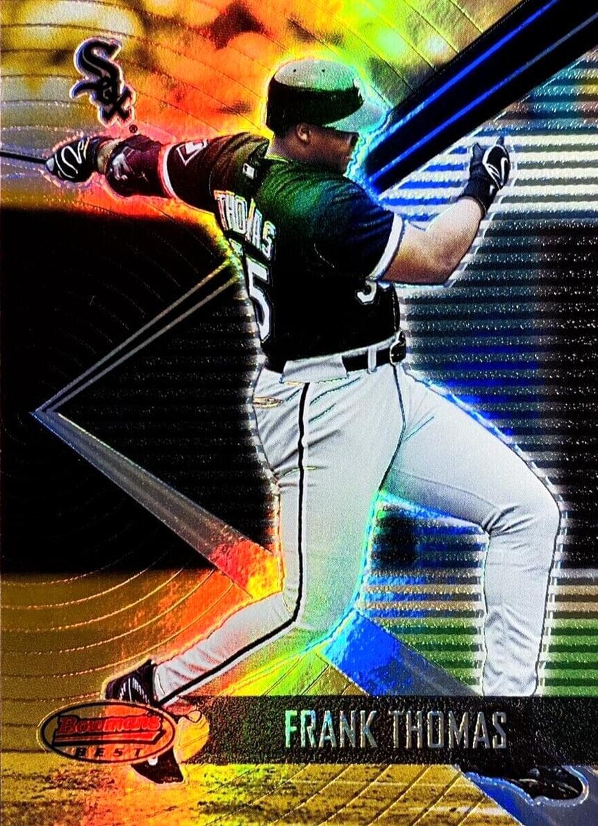 Frank Thomas 2001 bowman Bowman's Best