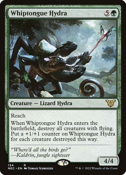 Whiptongue Hydra 2018 Magic: The Gathering Commander 2018