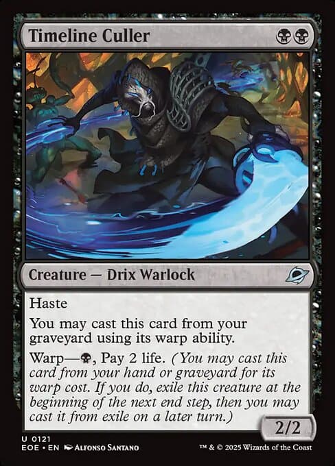 Timeline Culler 2025 Magic: The Gathering Edge of Eternities