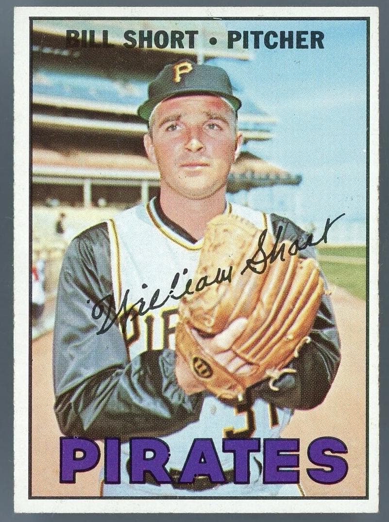 Bill Short 1967 topps Topps