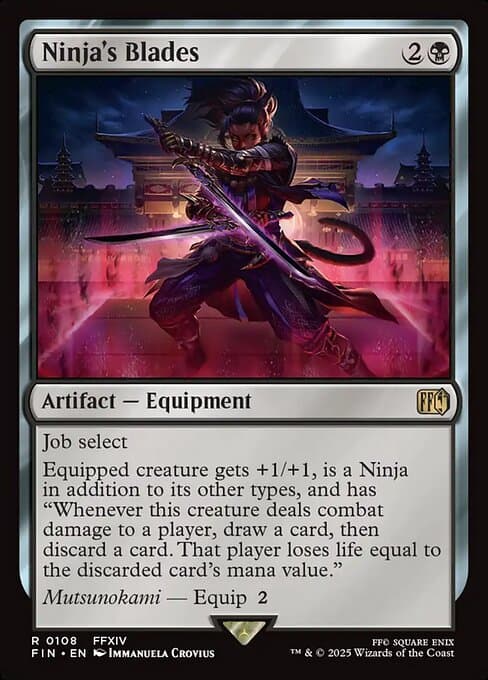 Ninja's Blades 2025 Magic: The Gathering Final Fantasy