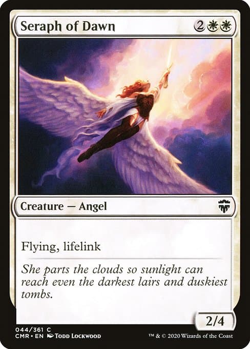 Seraph of Dawn 2020 Magic: The Gathering Commander Legends