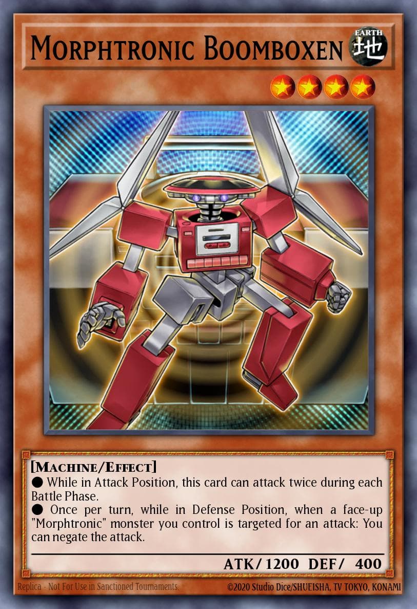 Morphtronic Boomboxen 2010 Yu-Gi-Oh! Duel Terminal 2