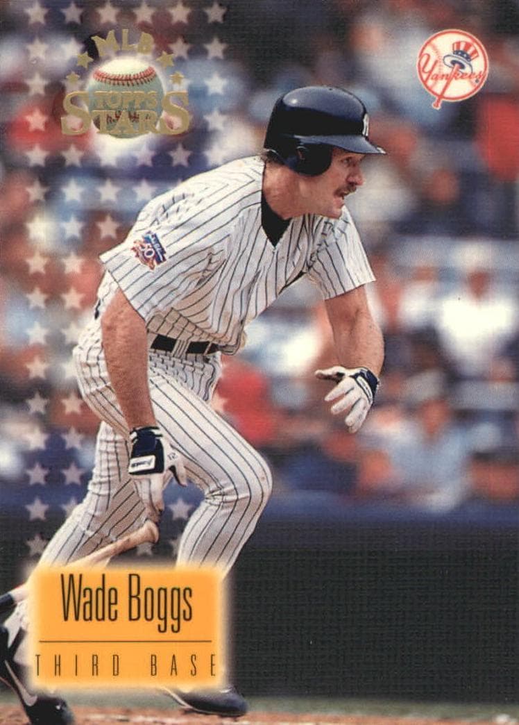 Wade Boggs 1997 bowman Bowman's Best