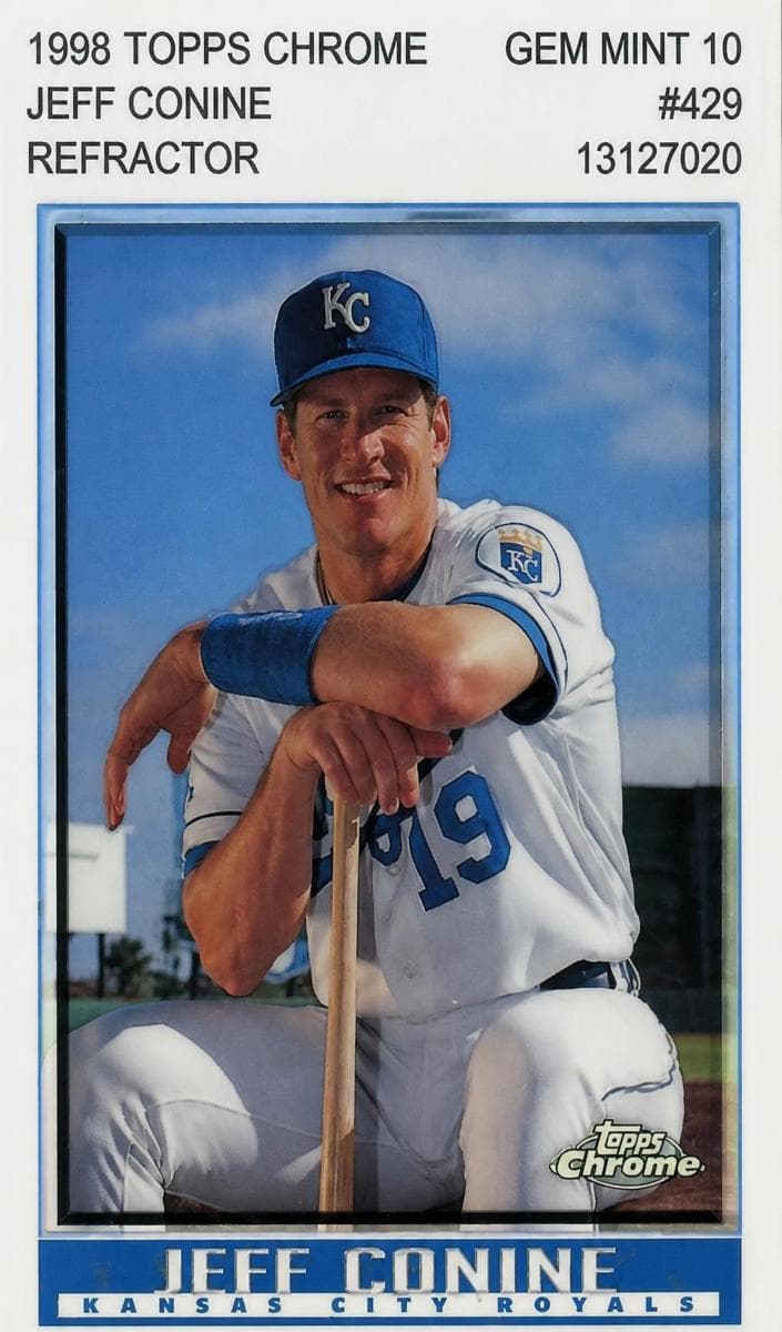 Jeff Conine 1998 topps Topps Chrome