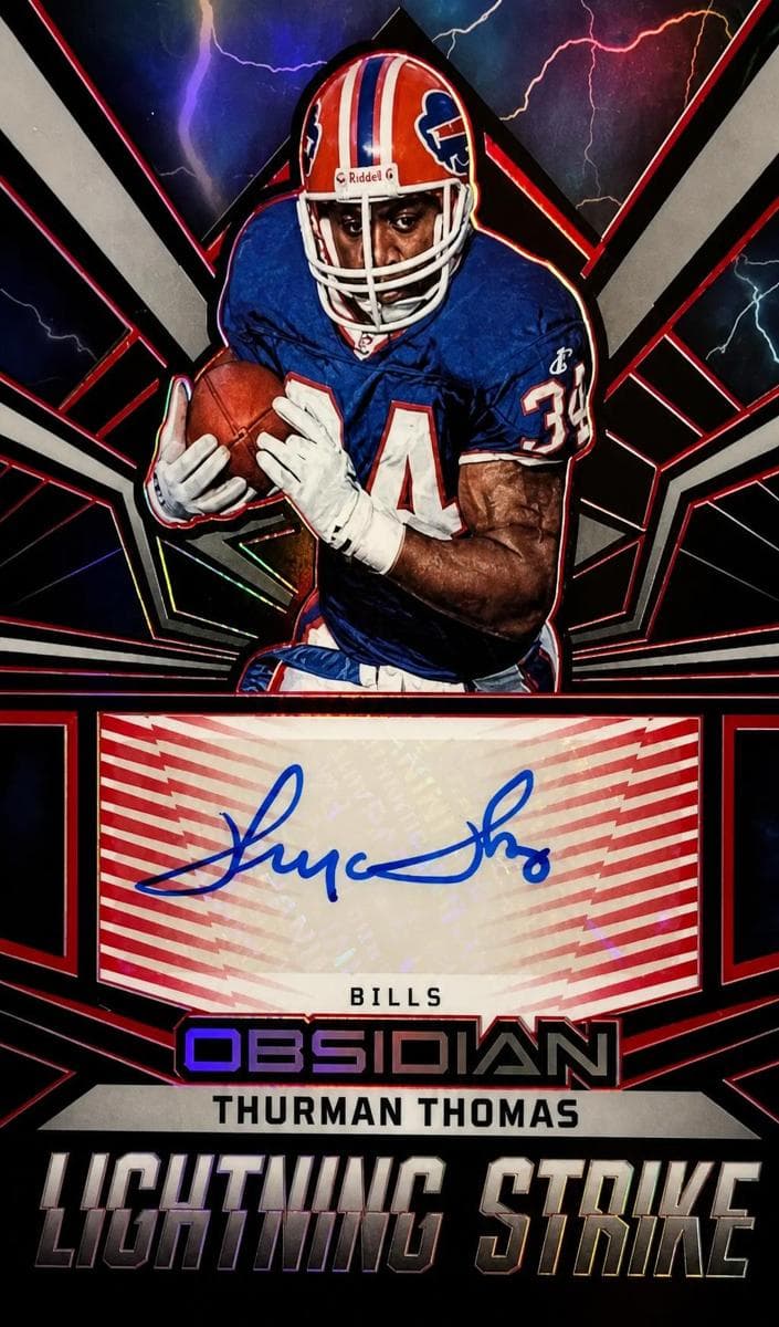 Thurman Thomas 2023 panini Obsidian