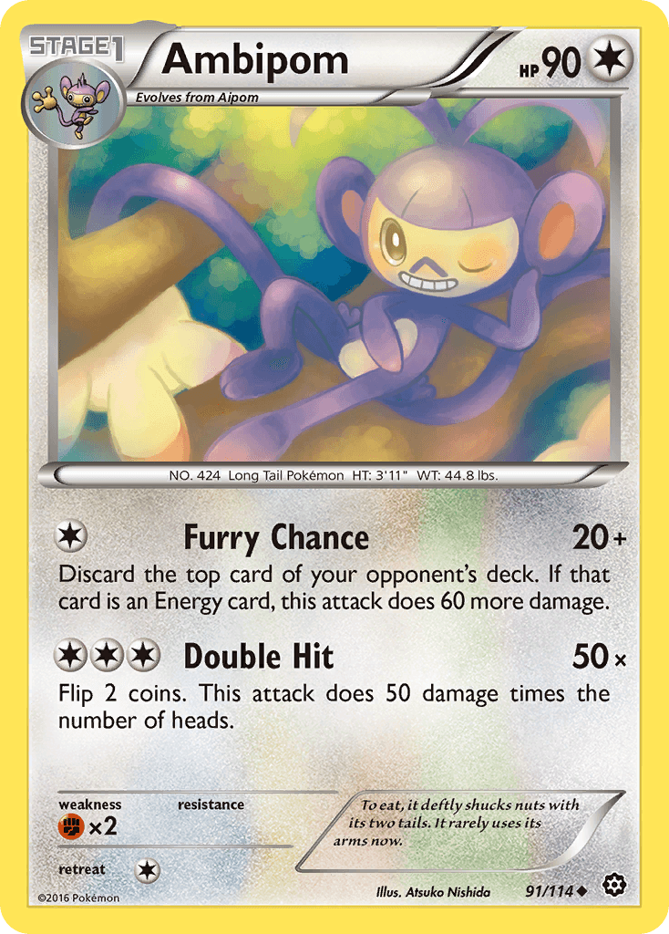 Ambipom 2010 Pokemon Triumphant