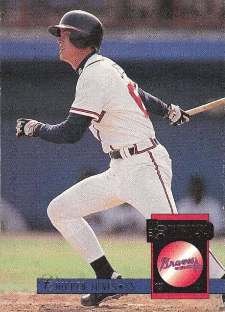 Chipper Jones 1994 panini Donruss