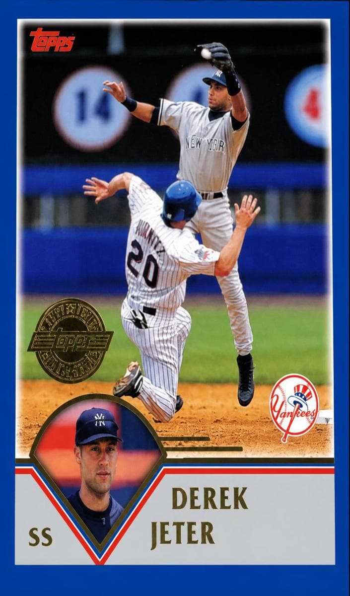 Derek Jeter 2003 topps Topps