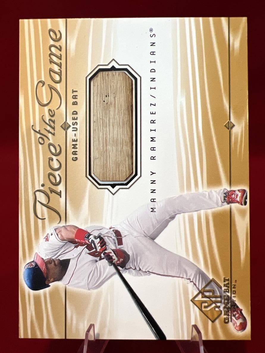Manny Ramirez 2001 unknown SP Game Bat Edition