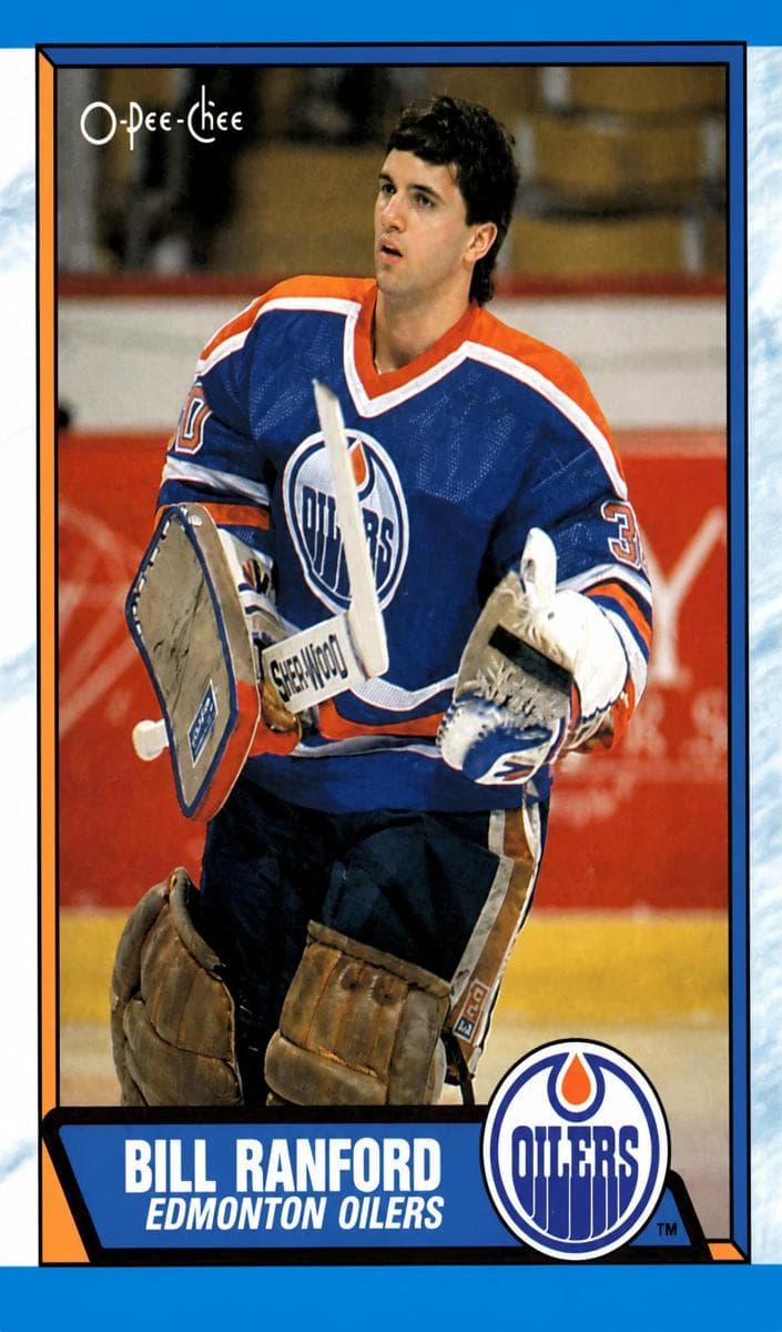Bill Ranford 1989 topps O-Pee-Chee