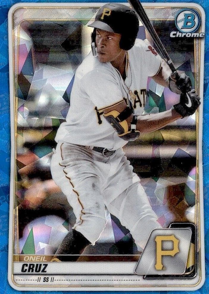Oneil Cruz 2020 bowman Bowman Sapphire Edition