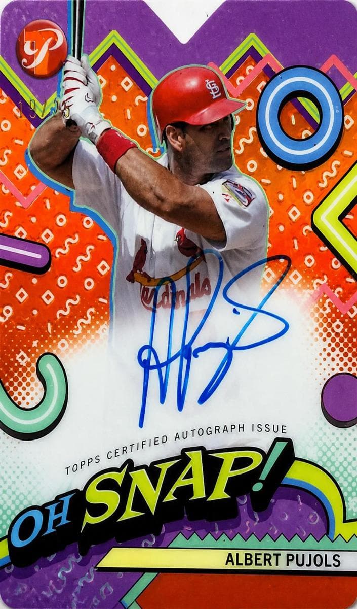 Albert Pujols 2024 topps Topps Pristine