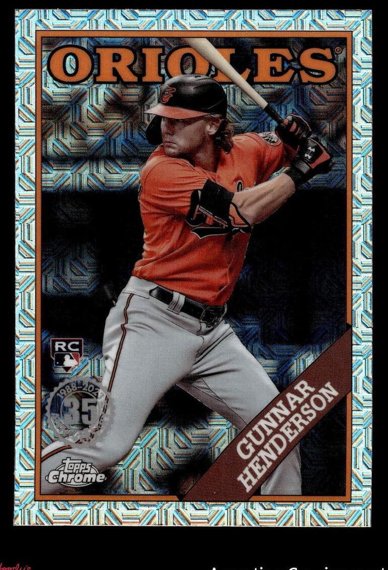 Gunnar Henderson 2023 topps Topps Update