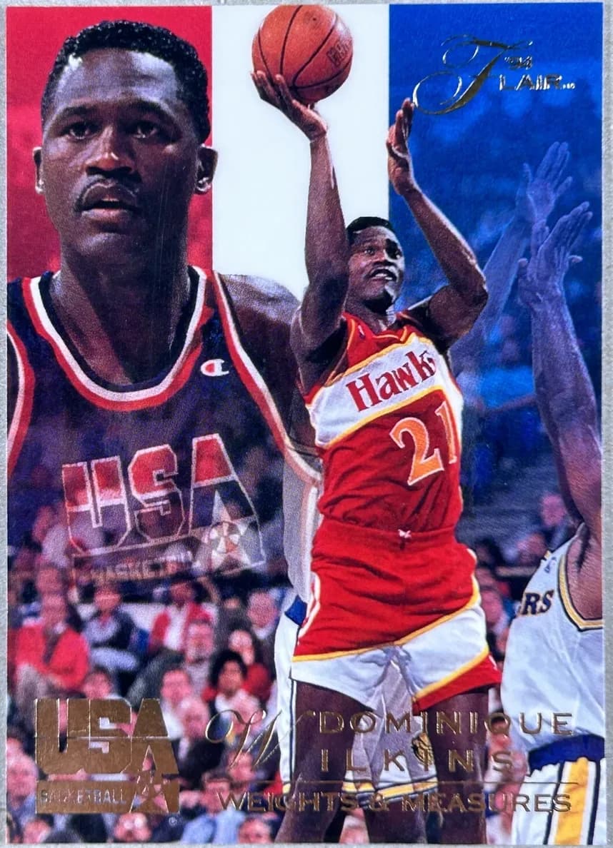Dominique Wilkins 1994 unknown Flair Team USA