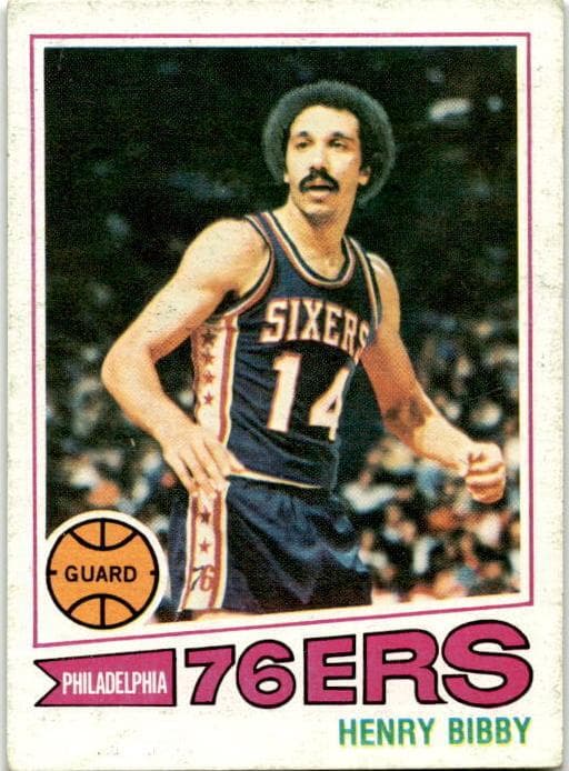 Henry Bibby 1977 topps Topps