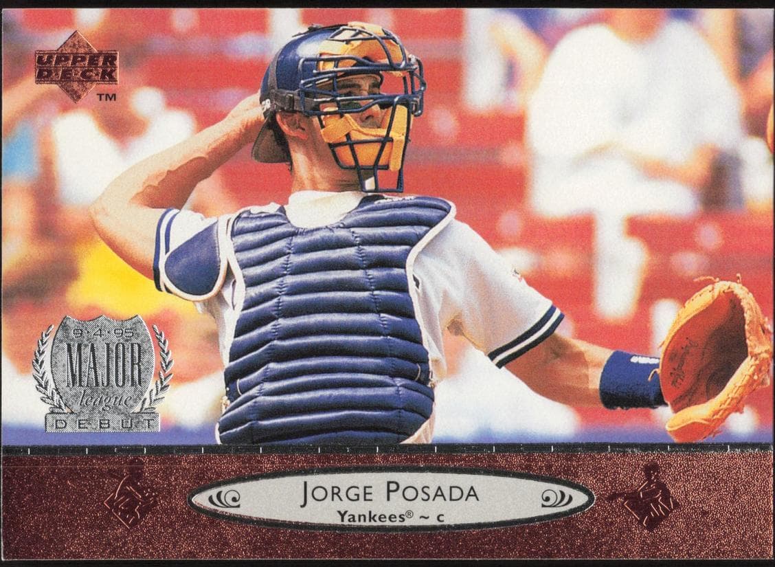 Jorge Posada 1996 upper-deck Upper Deck