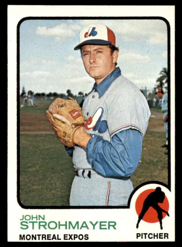 John Strohmayer 1973 topps Topps