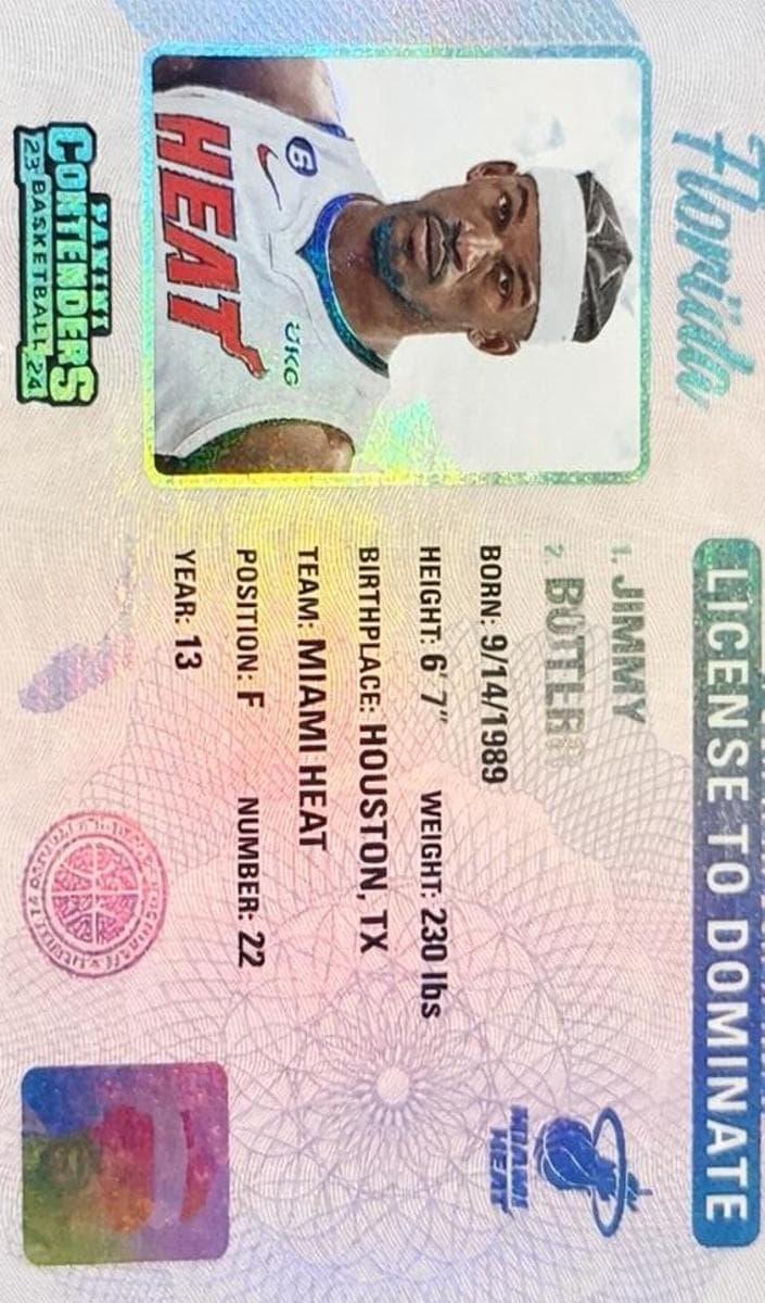 Jimmy Butler 2023 panini Panini Contenders