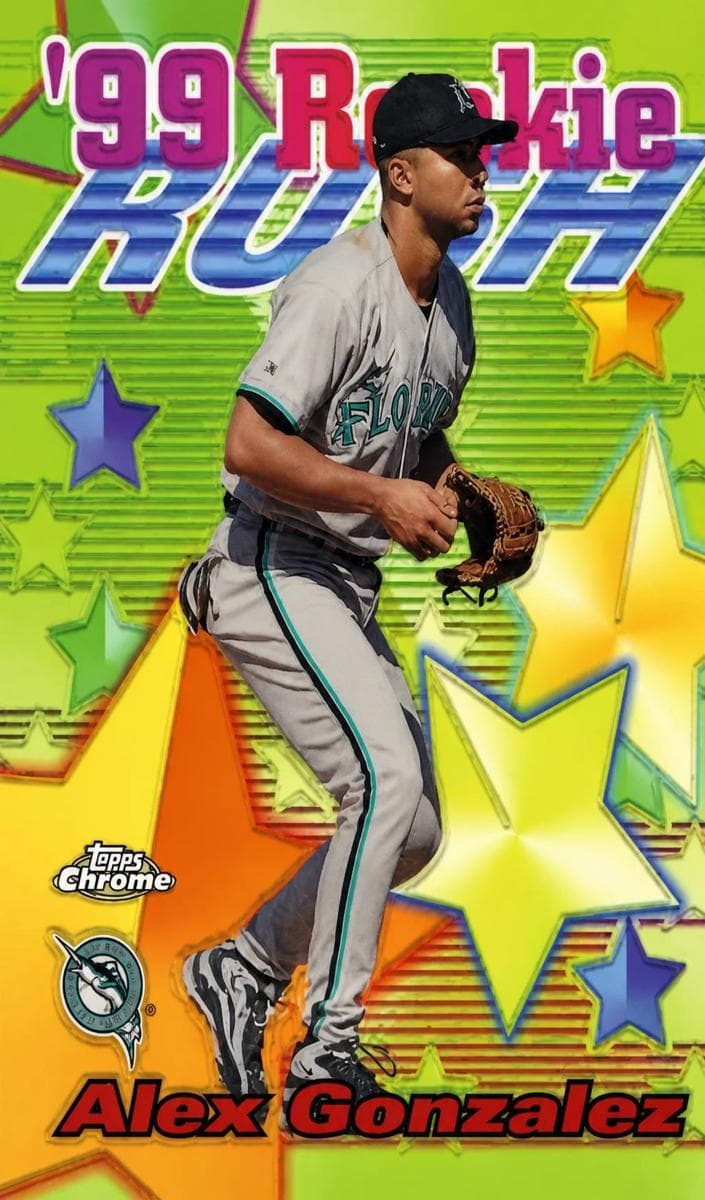 Alex Gonzalez 1999 topps Topps Chrome