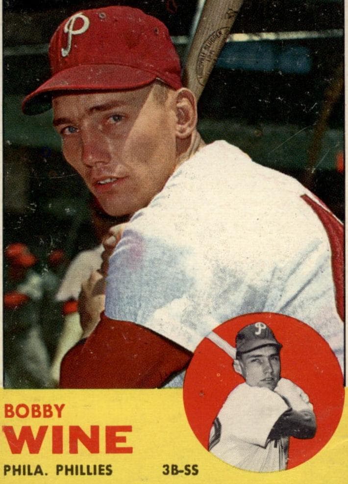 Bobby Wine 1963 topps Topps