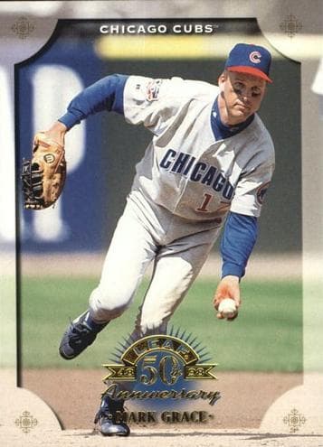 Mark Grace 1998 leaf Leaf