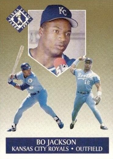 Bo Jackson 1991 fleer