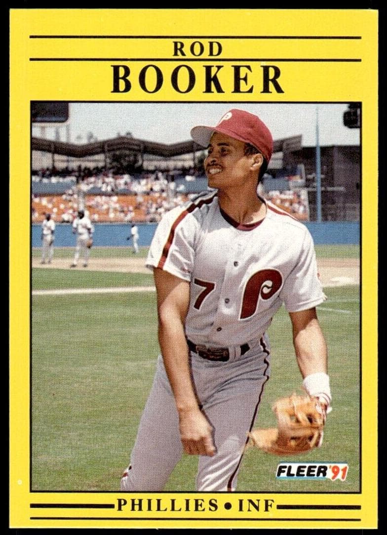 Rod Booker 1991 fleer