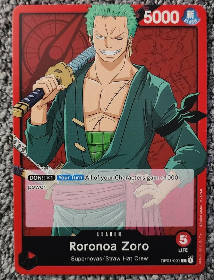 Roronoa Zoro #OP01-001