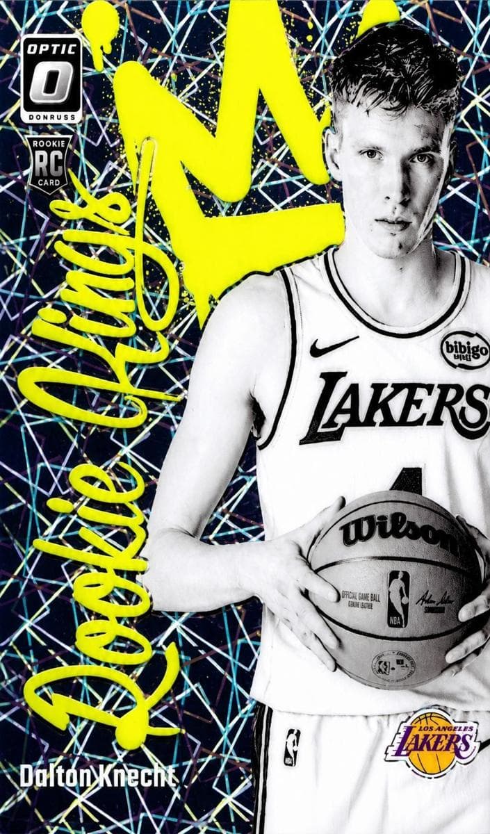 Dalton Knecht 2024 panini Donruss Optic
