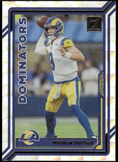 Matthew Stafford 2023 panini Panini Donruss