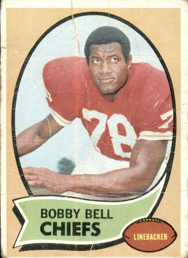 Bobby Bell 1970 topps Topps