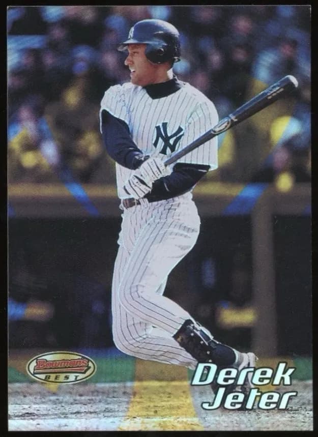 Derek Jeter 2002 bowman Bowman's Best
