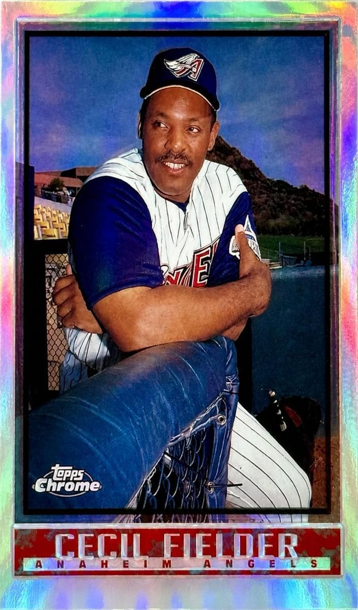 Cecil Fielder 1998 topps Topps Chrome
