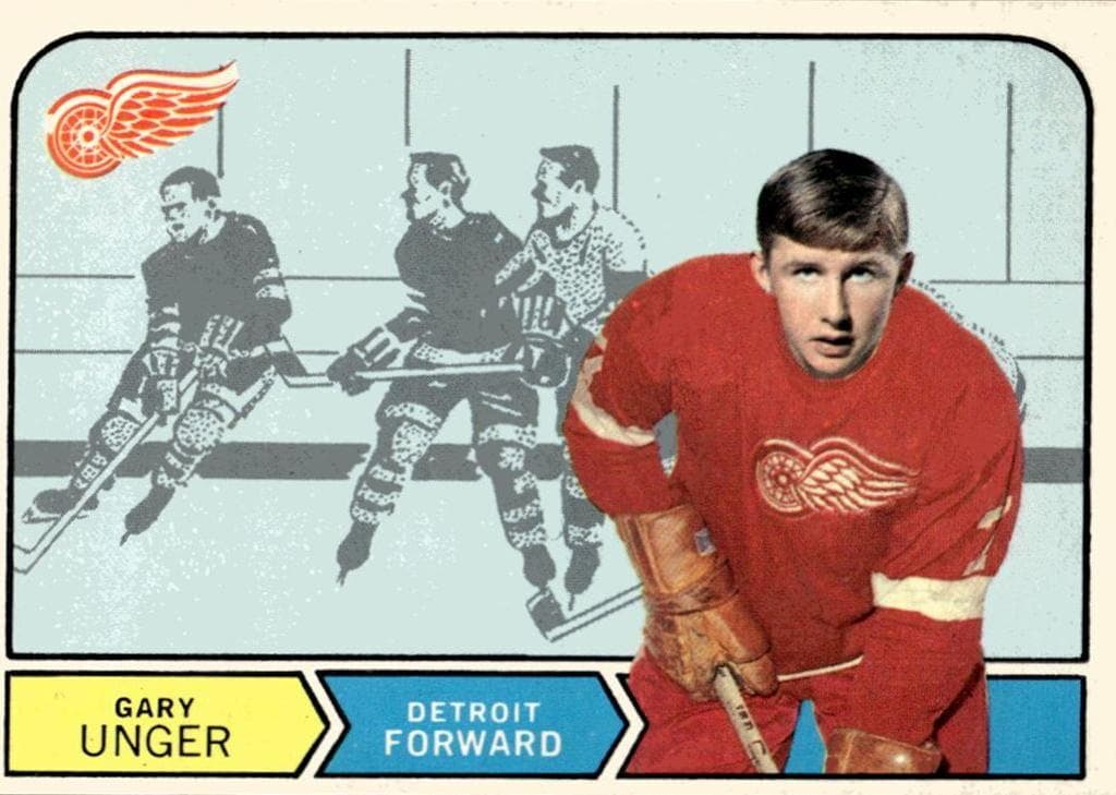 Garry Unger 1968 topps O-Pee-Chee
