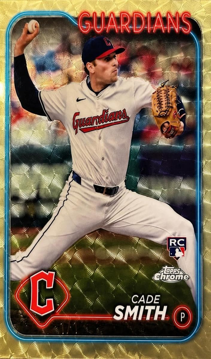 Cade Smith 2024 topps Topps Chrome Update