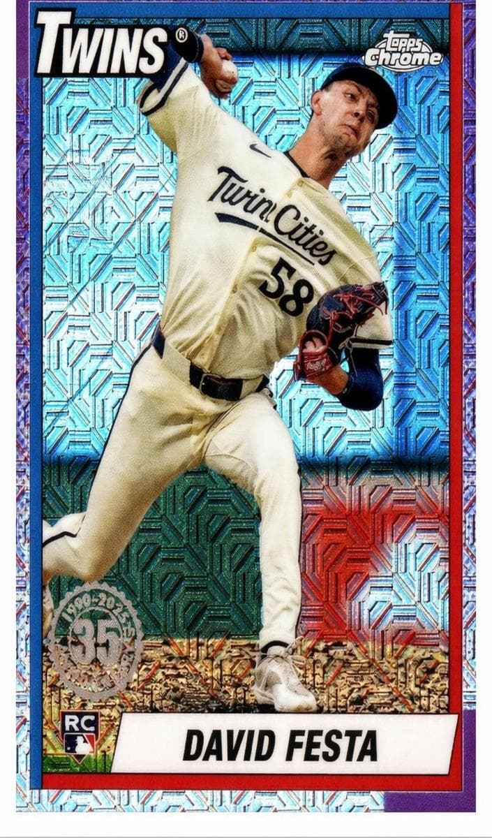 David Festa 2025 topps Topps