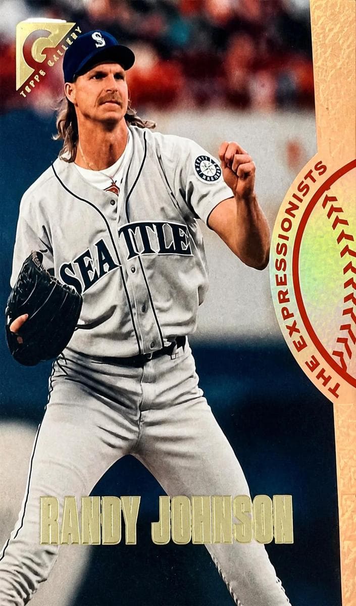 Randy Johnson 1996 topps Topps Gallery