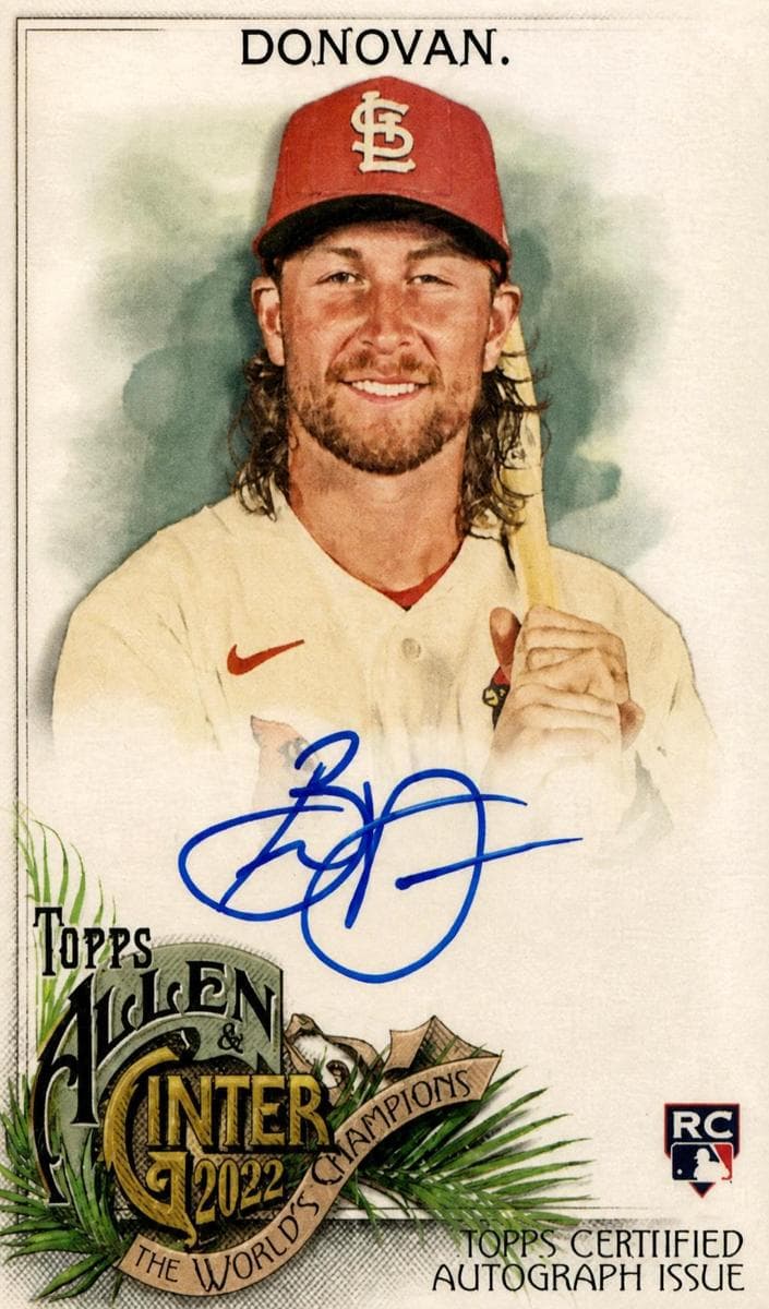 Brendan Donovan 2022 topps Topps Allen & Ginter