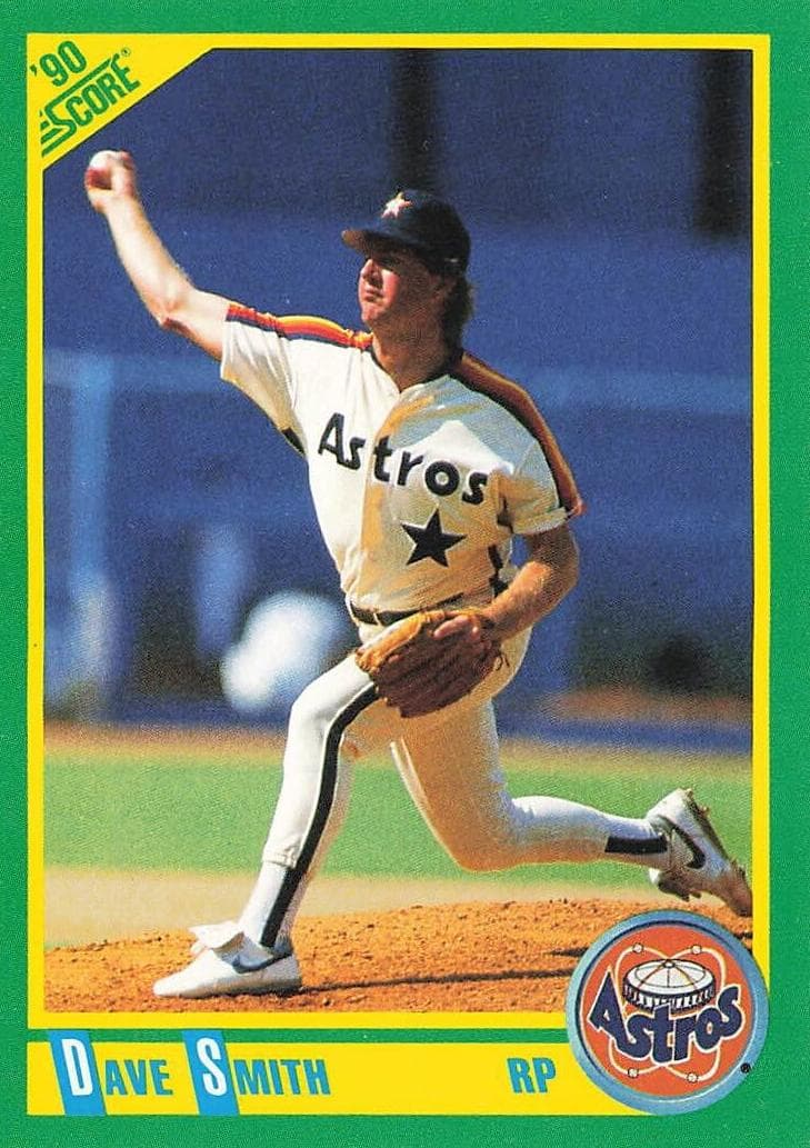Dave Smith trading card