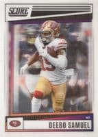 Deebo Samuel 2022 panini Score