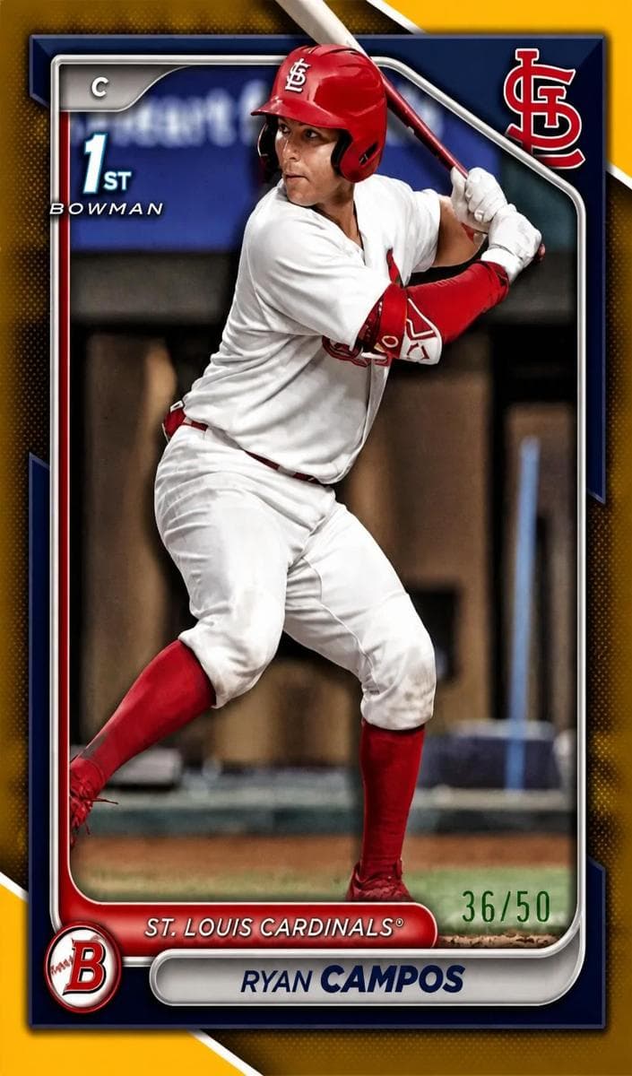 Ryan Campos 2024 bowman Bowman Draft